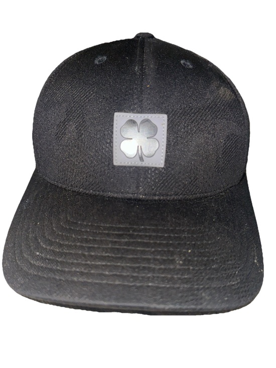 Black Clover Other - Black Clover Black Cap S M Live Lucky Flex Fit Golf Hat